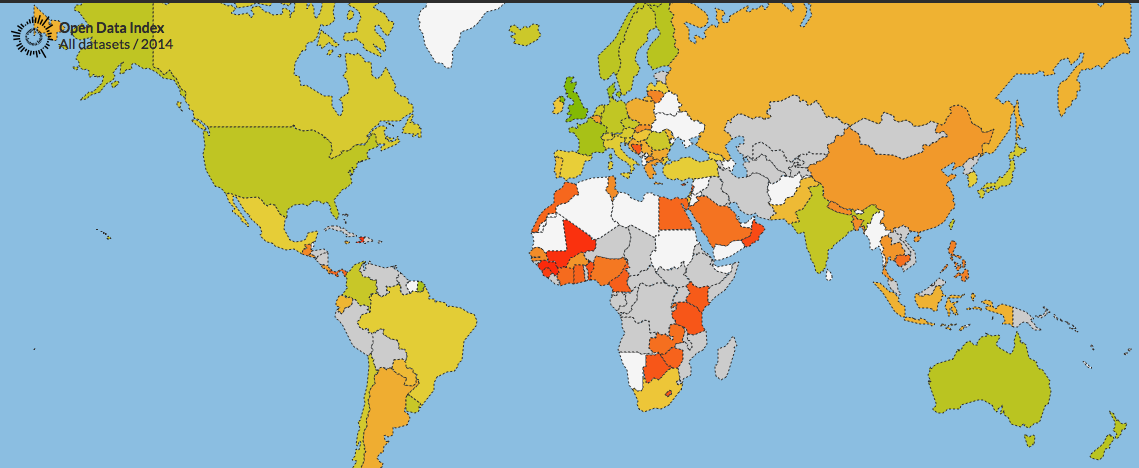 Carte Open Data Index