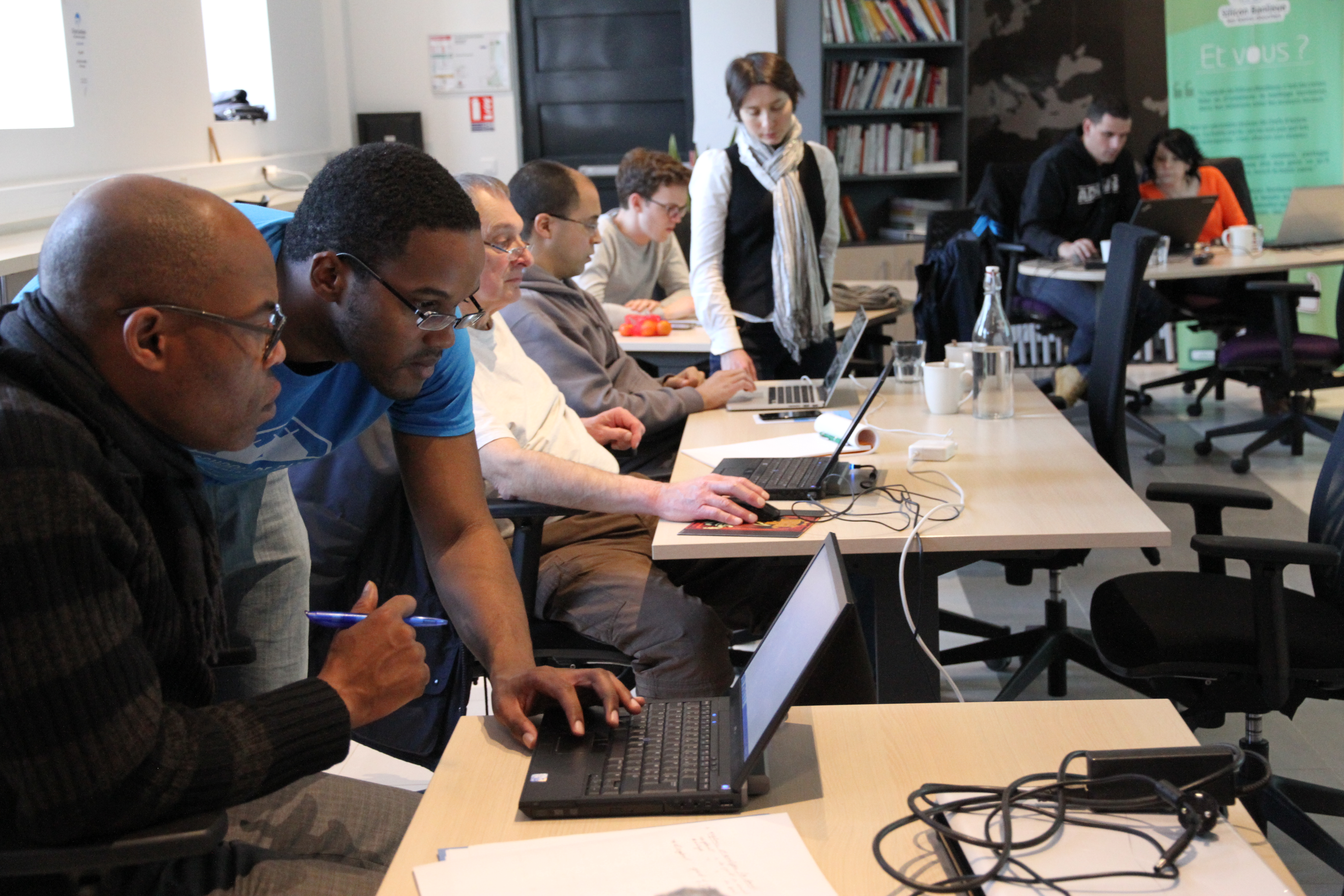 Atelier cinema à Silicon Banlieue